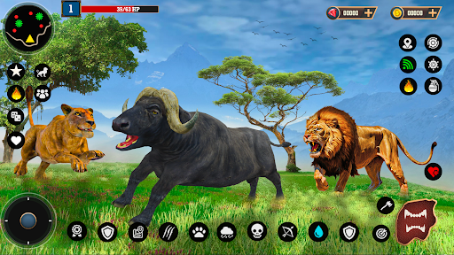 Screenshot Lion Simulator Animal Games 3d