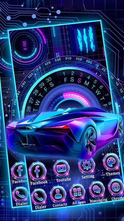 Neon Sports Car Themes HD Wallpapers APK download Free for Android ...