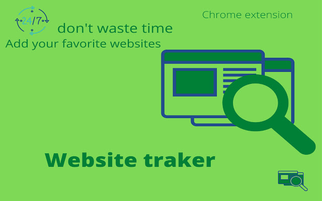 Website Tracker chrome extension