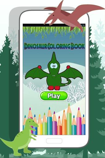 Dinosaur Coloring Book