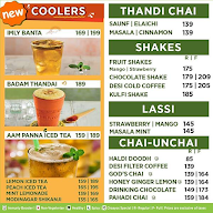 Chaayos Chai+Snacks=Relax menu 1