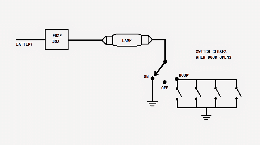 Car Interior Light Circuit