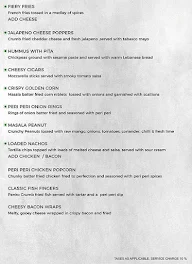 Night Owl Pub & Kitchen menu 1