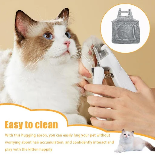 Cat Apron To Hold Cat Warm Cat Carrying Bag Coral Fleece Adjustable Pocket Size Cat Carrier Apron Kitten Carrier Bag For
