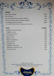 Delhi Knighter's menu 4