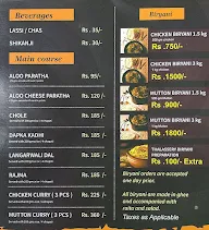 Rice Curry Roti menu 1