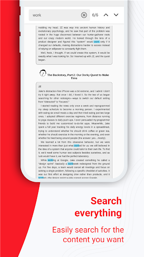 Screenshot PDF Reader, PDF Viewer