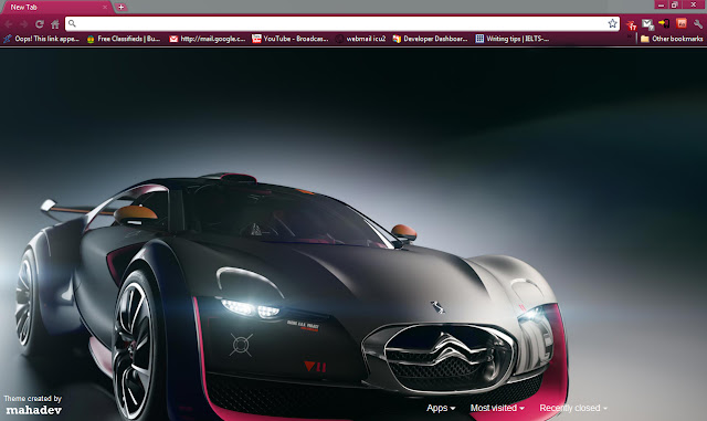 Sports Car 1920x1200 chrome extension