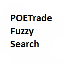 Path of Exile Trade - Fuzzy Search chrome extension