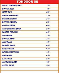 Gopal Dhaba menu 2