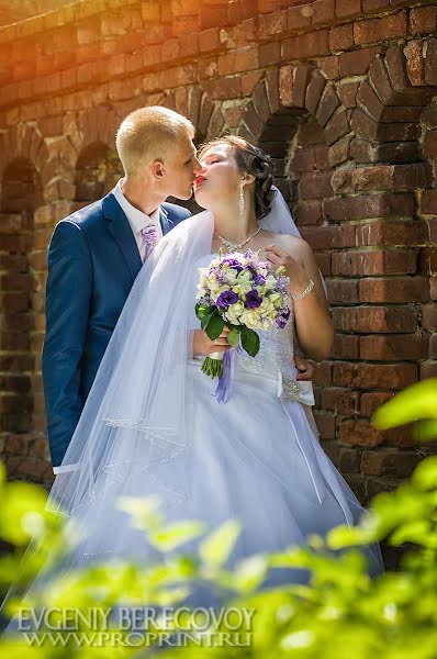 結婚式の写真家Evgeniy Beregovoy (proprint)。2015 11月24日の写真