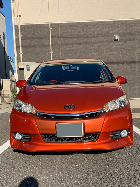 ウィッシュの洗車に関するカスタム事例の投稿画像1枚目