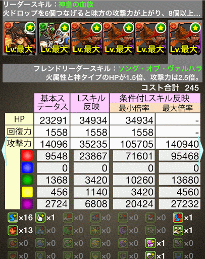 パズドラ 赤オデンシステムの作り方と使い道 赤オーディン パズドラ攻略 交流サイト パズドラ攻略まとめ