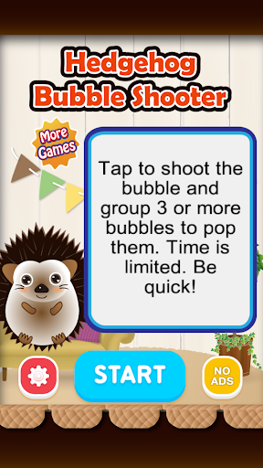 Hedgehog Bubble Shooter