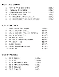 Chinese Rasoi menu 2