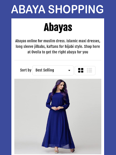 ABAYA SHOPPING ONLINE
