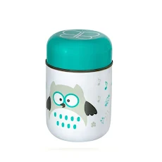 Hộp đựng thức ăn giữ nhiệt kèm thìa cho bé bbluv Food (Aqua) 300ml