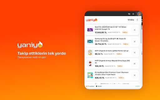 Yaniyo.com: Amazon Türkiye Fiyat Geçmişi & Fiyat Takip screenshot 4