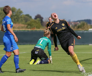 Belgian Red Flames verslaan KAA Gent Ladies in sparringswedstrijd