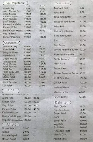 Mahadev Hotel Tandoor Dhaba menu 6