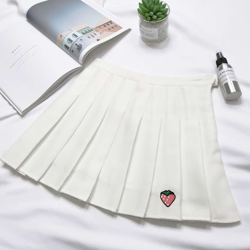 Title 2, High Waist A-line Skirt Flattering and versatil...