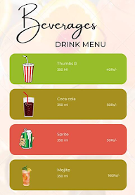 Late Night Dine Right menu 3