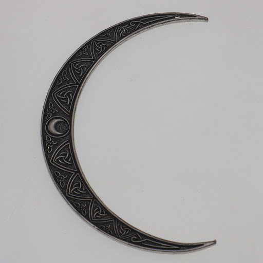 Title 11, Retro Silver Moon Barrettes for Ladies, Hot For...