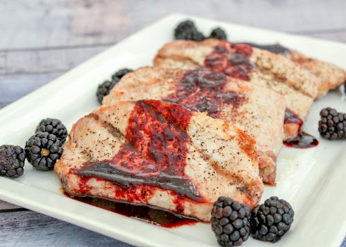 Blackberry Balsamic Reduction Sauce