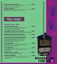 Dhaba - Estd 1986 Delhi menu 3