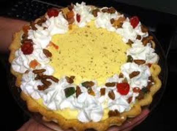 Rum Eggnog Pie_image