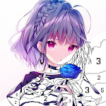 Cover Image of ダウンロード Anime & Manga - Color by Number Free 1.3 APK