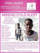 Previledge Mabvongwe, 9, whose body was found in Cape Town on August 30, 2018.