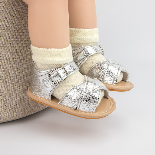 Title 8, Summer Sandals Breathable Soft Rubber Sole Todd...