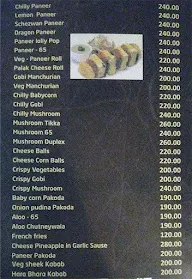 Parwani's Bombay Halwa House menu 3