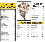 Cheesy Crazy Cafe menu 1