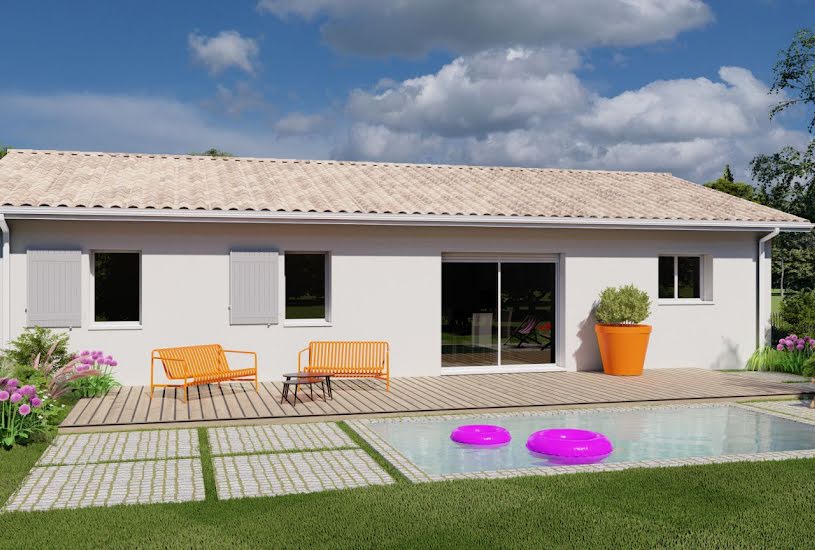  Vente Terrain + Maison - Terrain : 320m² - Maison : 80m² à Libourne (33500) 