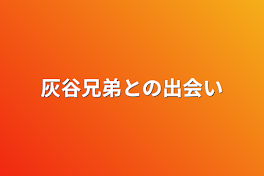 灰谷兄弟との出会い