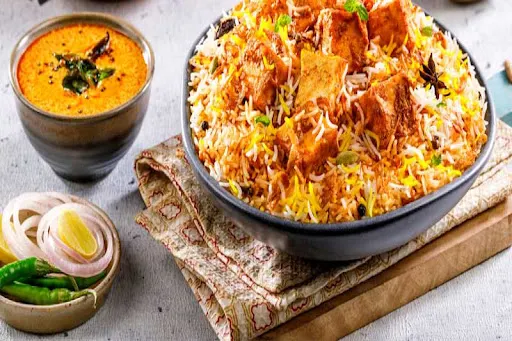 Kolkata Paneer Dum Biryani