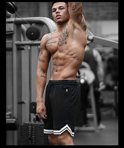 Title 2, Mens Running Exercise Shorts Training Pant Bre...