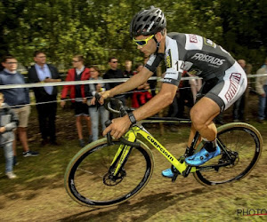 Gianni Vermeersch zat een lange tijd gevangen achter Felipe Orts: "Mathieu van der Poel en Tim Merlier waren toen al gaan vliegen"