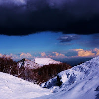 Panorama con nuvola nera di 