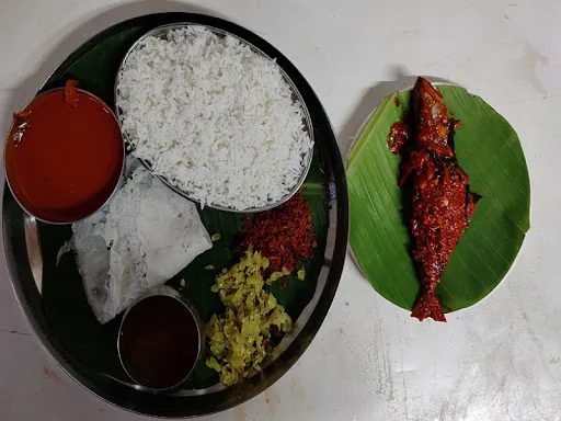 Bangude/Mackerel Masala Fry Thali