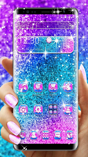 Shining Sparkle Glitter Theme