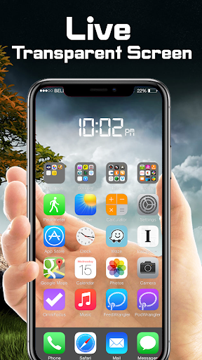 Transparent Camera Screen - Live Wallpaper