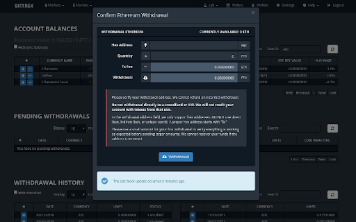 Bittrex night