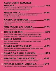 Dhaba - Estd 1986 Delhi menu 1