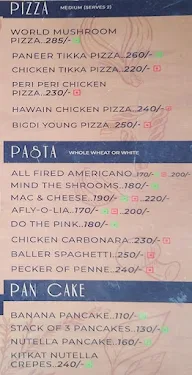 That 70's Cafe menu 3