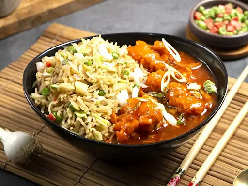 Classic Chilli Chicken Gravy Meal Bowl