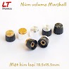 Núm Volume Dạng Marshall Mặt Kim Loại 19.5X15.6 Mm Núm Vặn Chiết Áp Cao Cấp