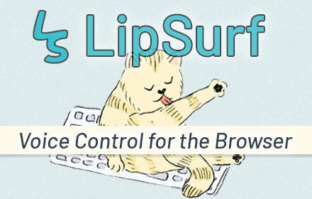 LipSurf - Voice Control for the Web small promo image